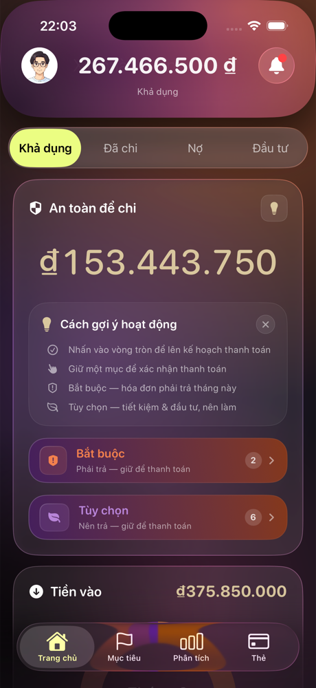 Màn hình An toàn để chi